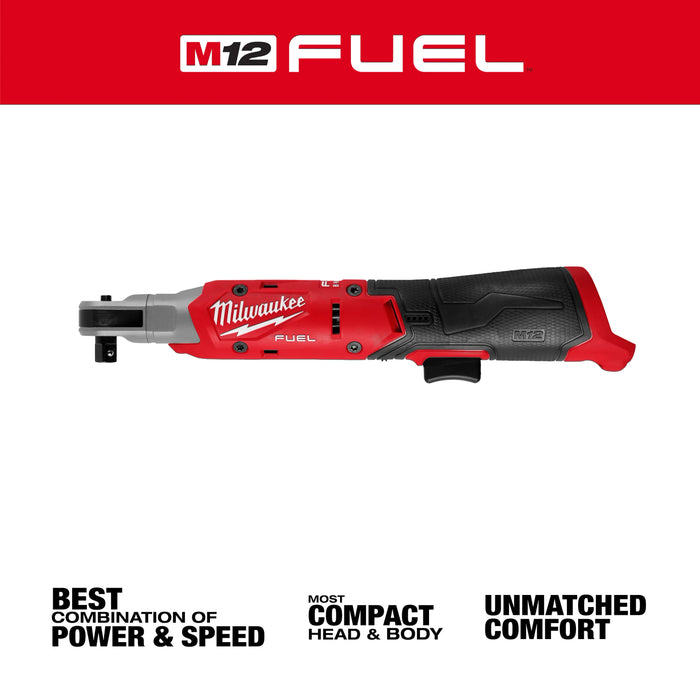 Milwaukee 3053-20 M12 FUEL 3/8" Ratchet (Tool Only) - Image 3