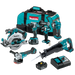 Makita XT617T 18V LXT Cordless 6-Pc Combo Kit - Image 1
