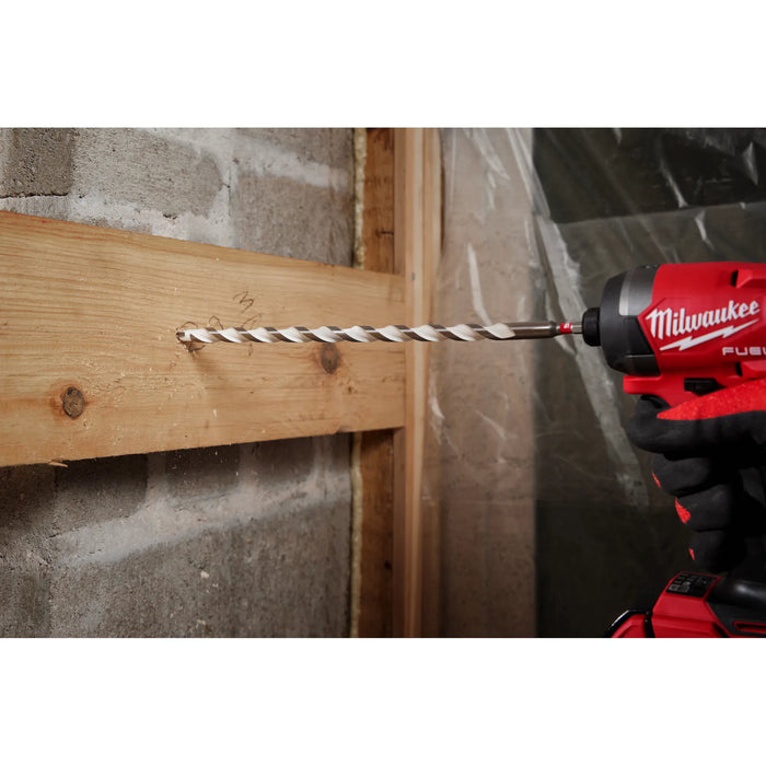 Milwaukee 48-20-8898 5 PC SHOCKWAVE Impact Duty Carbide Multi-Material Drill Bit Set - Image 3