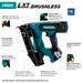 Makita XNB06Z 18V LXT 16 Gauge Angled Finish Nailer (Tool Only) - Image 2