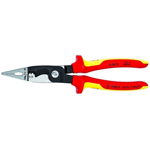 Knipex 13 88 8 8" 6-in-1 Electrical Installation Pliers - Image 2