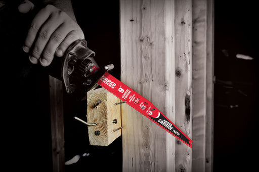 Diablo DS0609CGPA 6" 6/9 TPI AMPED Demo Demon Carbide Teeth Reciprocating Saw Blades - Image 2