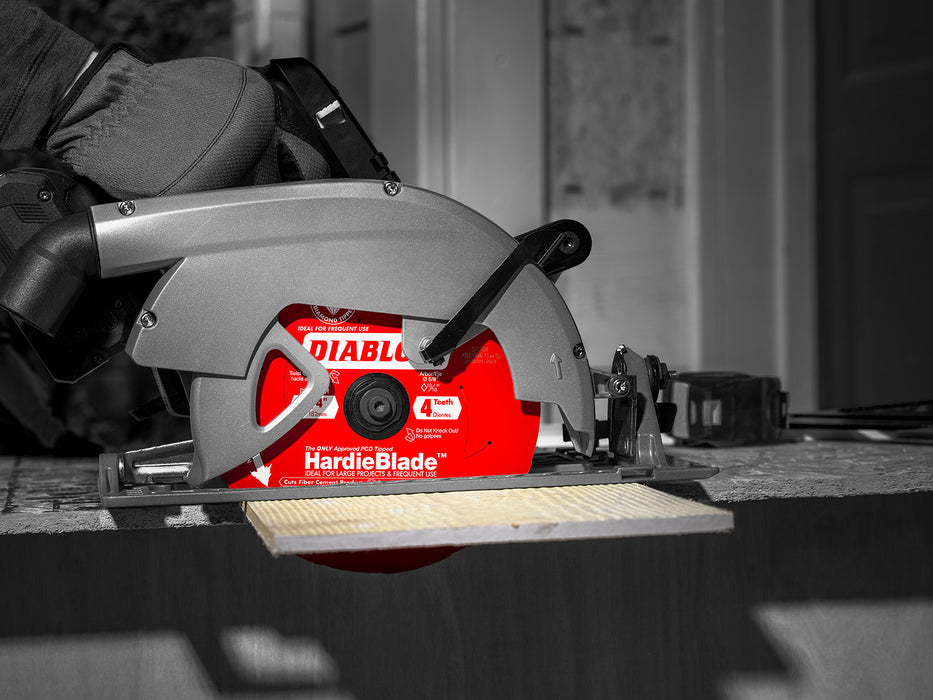 Diablo D0704DH 7-1/4" x 4 Tooth HardieBlade Saw Blade for Fiber Cement - Image 3