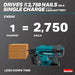Makita XNB05Z 18V LXT 16 Gauge Straight Finish Nailer (Tool Only) - Image 4