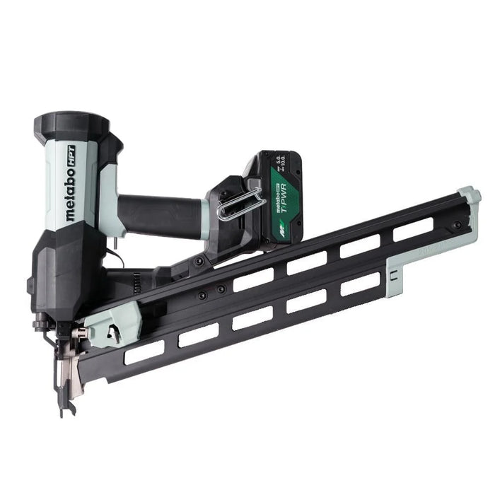 Metabo HPT NR1890DRBQRY 18V Cordless 21 Degree Plastic Strip Framing Nailer Kit - Image 1