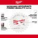 Milwaukee 48-40-0624 6-1/2" 24T General Purpose Track Saw Blade - Image 2