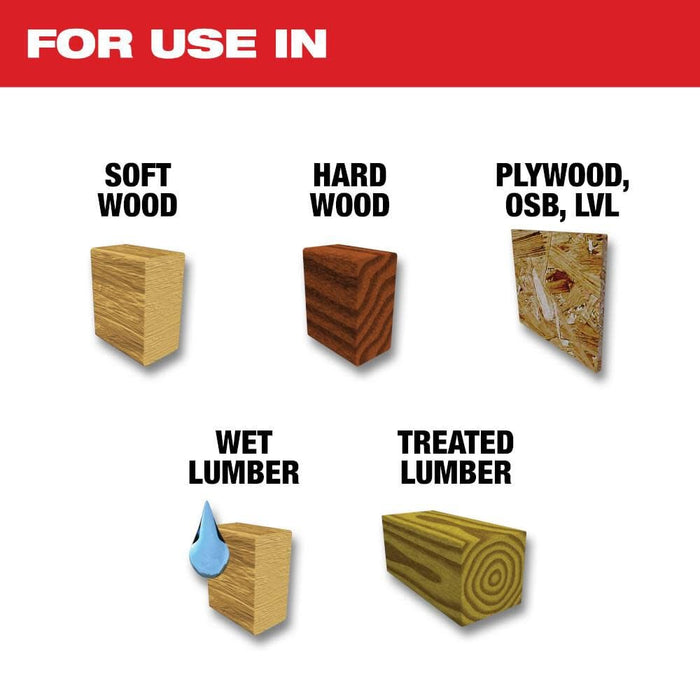 Milwaukee 48-40-0740 24T Thick Kerf Framing Circular Saw Blade - Image 3