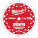 Milwaukee 48-40-0740 24T Thick Kerf Framing Circular Saw Blade - Image 1
