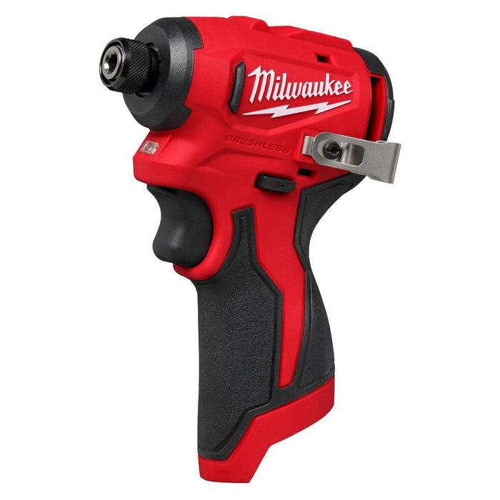 Milwaukee 3450-20 M12 Subcompact Brushless 1/4" Hex Impact Driver (Tool Only) - Image 1