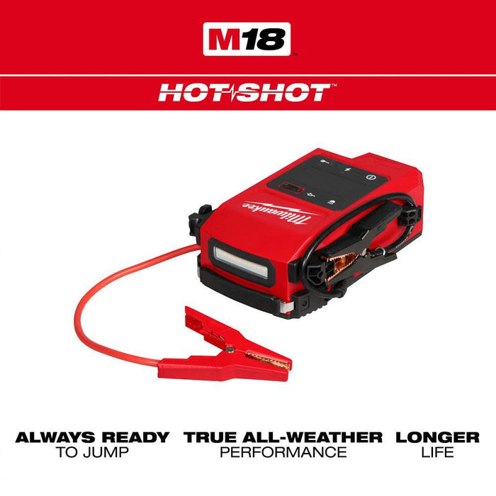Milwaukee 3841-20 M18 HOTSHOT Jump Starter (Tool Only) - Image 2