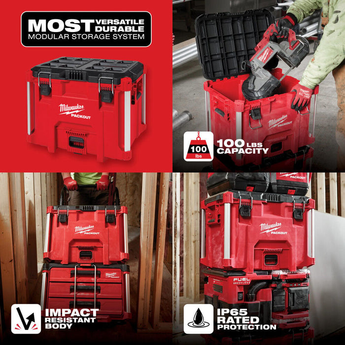 Milwaukee 48-22-8423 PACKOUT XL Tool Box - Image 4
