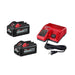 Milwaukee 48-59-1862S M18 REDLITHIUM HIGH OUTPUT XC6.0 Battery 2-Pack Starter Kit - Image 1