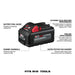 Milwaukee 48-59-1862S M18 REDLITHIUM HIGH OUTPUT XC6.0 Battery 2-Pack Starter Kit - Image 2