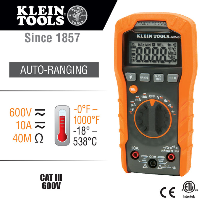 Klein MM460S Digital Multimeter - Image 5