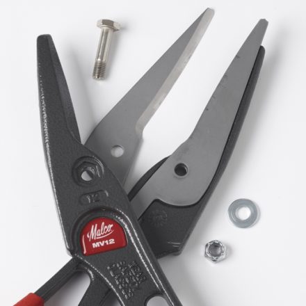 Free Shipping! Malco 12 In. Steel Combination Andy Pattern Snip 24 Ga