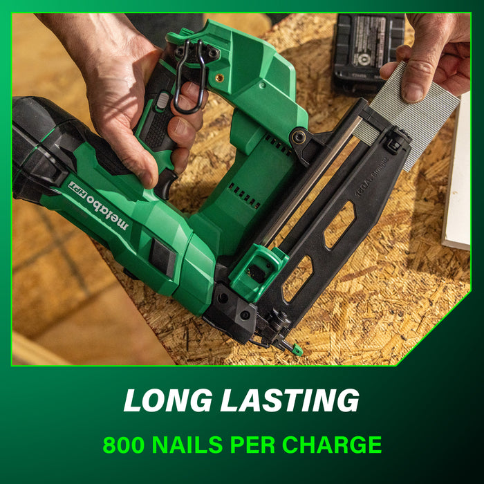 Metabo HPT NT1865DSAM 18V MultiVolt Pro 16-GA Straight Finish Nailer - Image 10