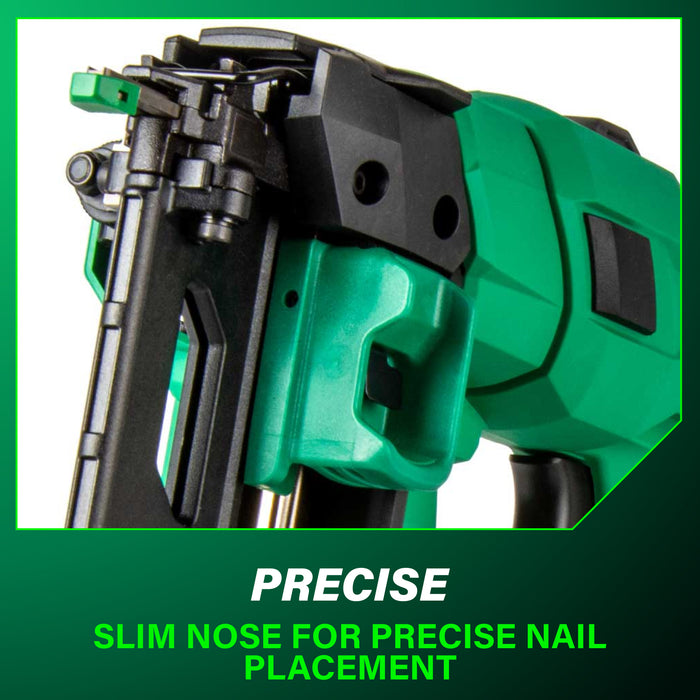 Metabo HPT NT1865DSAM 18V MultiVolt Pro 16-GA Straight Finish Nailer - Image 8