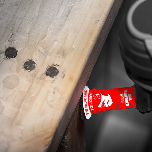 Diablo DOS125CW 1-1/4" x 1-3/4" AMPED Demo Demon Starlock Carbide Teeth Oscillating Blades - Image 2