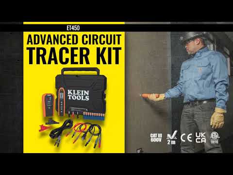 Klein ET450 Advanced Electrical Circuit Breaker Finder and Wire Tracer Kit - Video 1