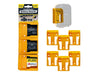 StealthMounts DeWalt Yellow Battery Mount 6 Pack - Image 1