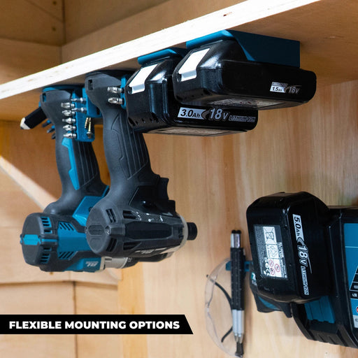 StealthMounts Makita Blue Battery Mount 6 Pack - Image 2