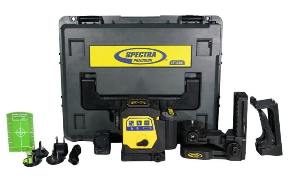 Spectra Precision LT360G 3-Plain Cross Line Laser Level - Image 1