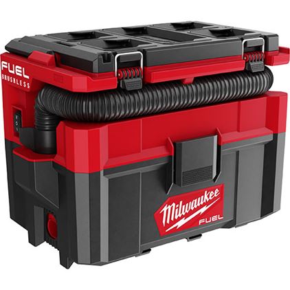 Milwaukee 0970-20 M18 Fuel Packout 2.5 Gallon Wet/Dry Vacuum (Tool Only) - Image 1