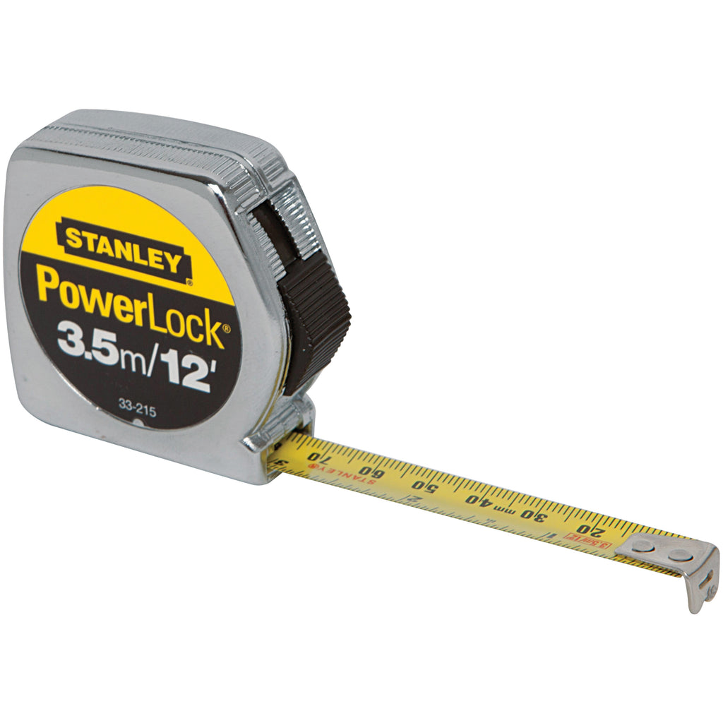 Stanley 33-430 Powerlock – Cinta Métrica (30.0 X 1.0in, 3 Unidades