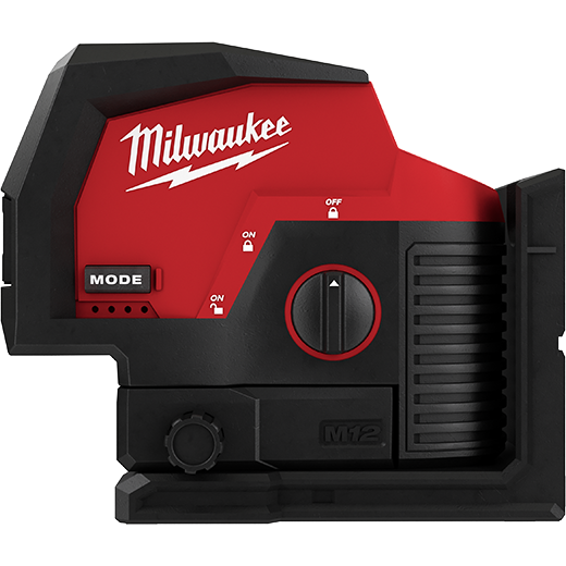Milwaukee 3622-20 M12 Green Cross Line & Plumb Points Laser (Tool Only) - Image 1