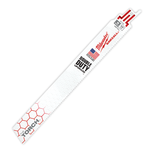 Milwaukee 9" x 10 TPI "THE TORCH" Metal Demolition Sawzall Blades - Image 1