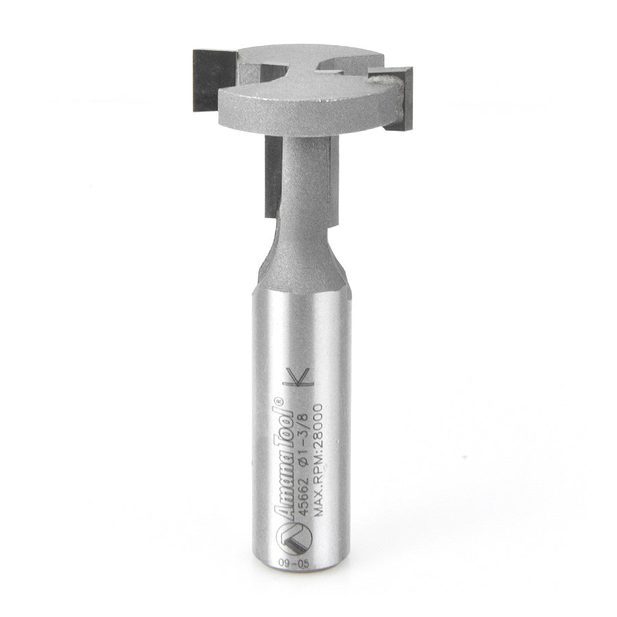 Amana 45662 T-Slot Square Edge Router Bit — Coastal Tool