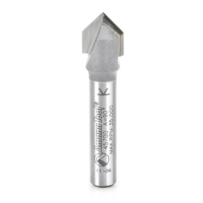 Amana 45700 V-Groove Router Bit - Image 1