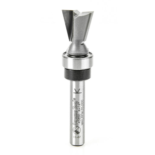 Amana 45850 Carbide Tipped Dovetail Router Bit - Image 1