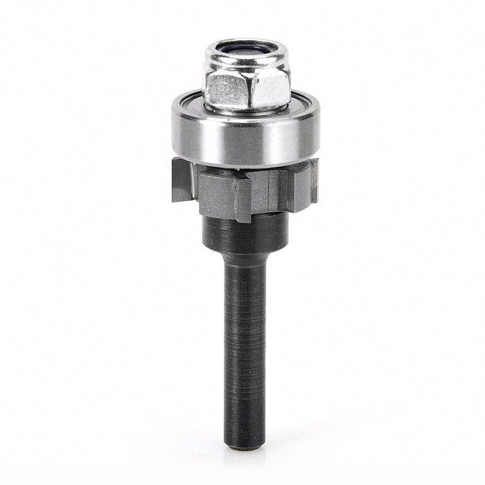 Amana 47400 4 Wing Flush Trim Single Bevel Cutter Router Bit Assembly ...