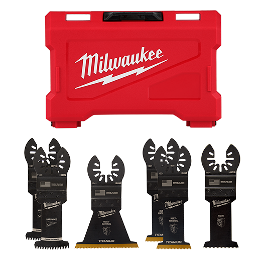 Milwaukee 49-10-9112 Open-Lok 6 Pc Multi-Tool Blade Kit - Image 1