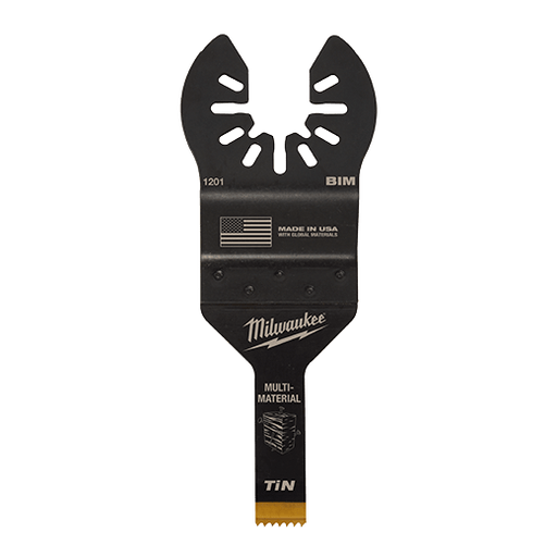 Milwaukee 49-25-1201 Open-Lok 3/8" Titanium Enhanced Bi-Metal Multi-Material Blade - Image 1