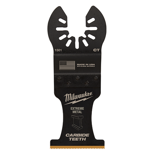 Milwaukee Open-Lok 1-3/8" Extreme Metal Titanium Enhanced Carbide Teeth Blades - Image 1