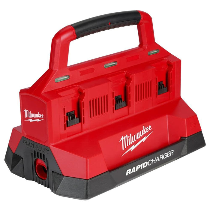 Milwaukee 48-59-1809 M18 PACKOUT Six Bay Rapid Charger - Image 1