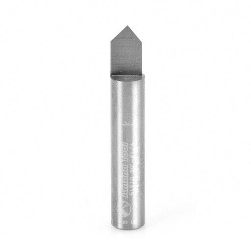 Amana 51710 Solid Carbide V-Groove Router Bit - Image 1