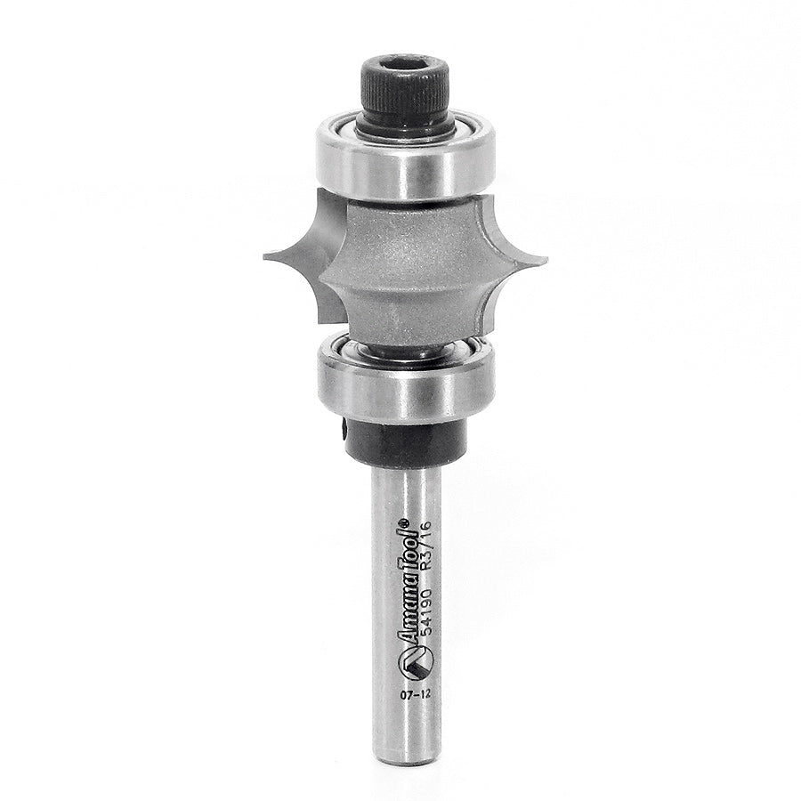 Amana 54190 Leaf Edge Beading Router Bit — Coastal Tool