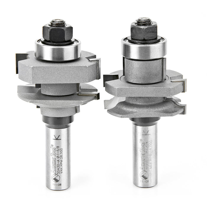 Amana 55430 Two Piece Ogee Stile & Rail Router Bit - Image 1