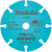 Makita D-74843 3" Carbide Grit Abrasive Multi-Material Cut-Off Wheel - Image 1