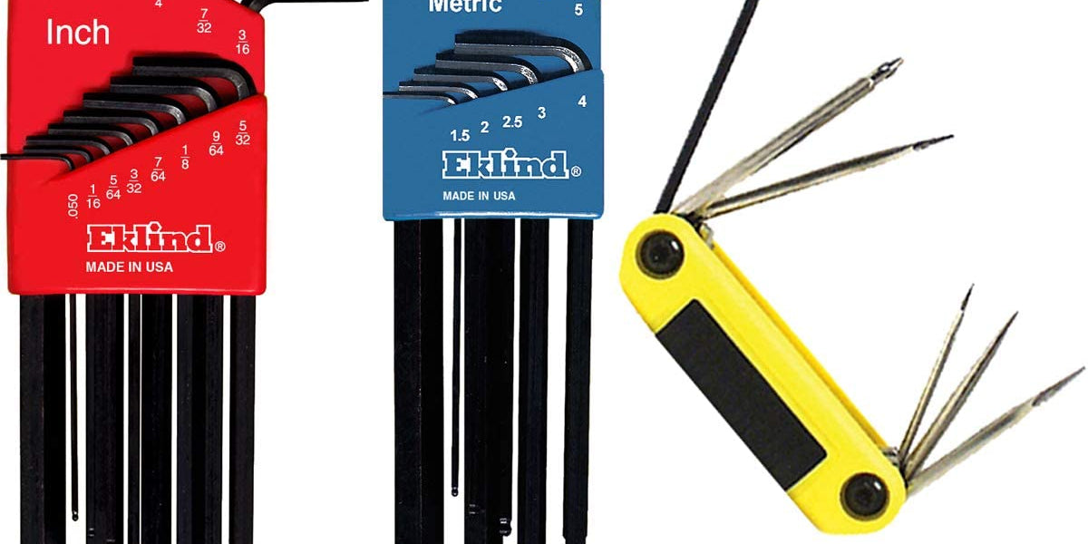 Eklind 13228 Ball-Hex-L Key & Ergo-Fold Fold-Up Combo Pack