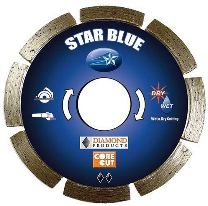 Diamond Products 74967 Star Blue 41/2" Segmented Tuck Point Diamond Blade