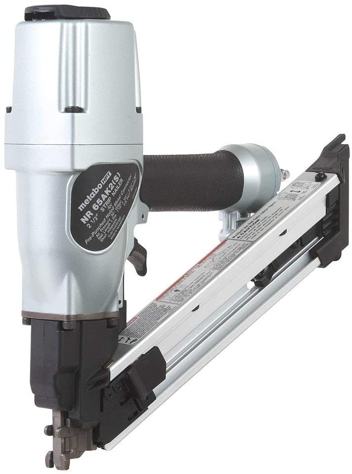 Metabo HPT NR65AK2S Strap-Tite Metal Connector Nailer — Coastal Tool