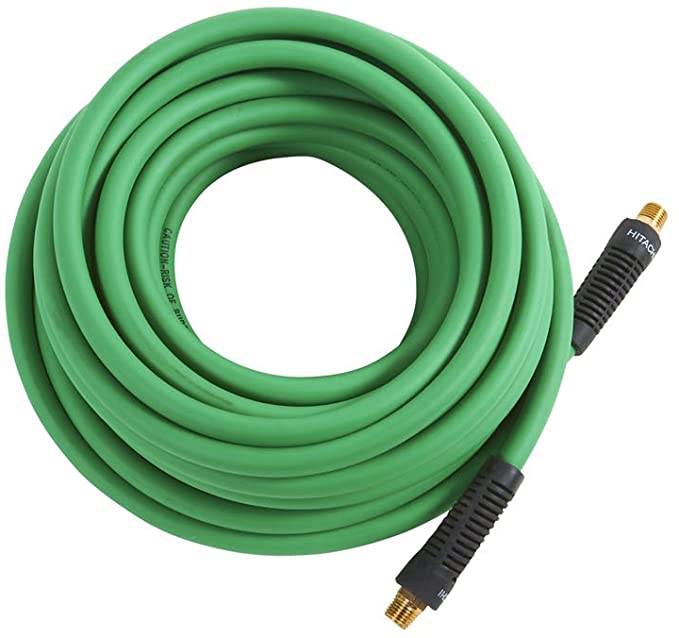 Metabo HPT 1/4" X 50' Professional Hybrid Air Hose - Cold Flexible & Durable