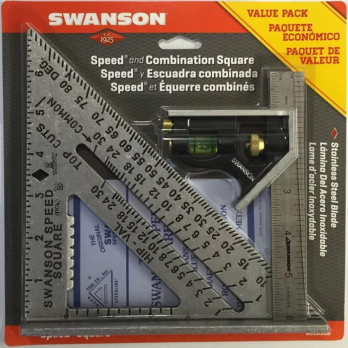 Herramienta Swanson Tool T0111 Speedlite Level Square Layout | Cuotas Herramienta Swanson Tool T0111 Speedlite Level Square Layout | Cuotas