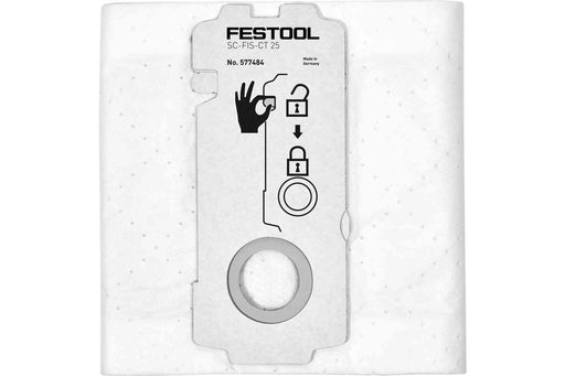 Festool 577484 SC-FIS-CT 25/5 SELFCLEAN Filter Bag - Image 1