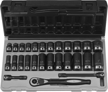 Grey Pneumatic 81627RD 3/8" Impact Duo-Socket Set