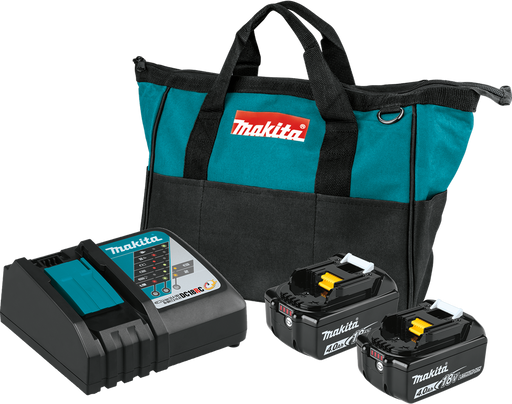 Makita BL1840BDC2 18V LXT Two Battery and Charger Starter Pack - Image 1